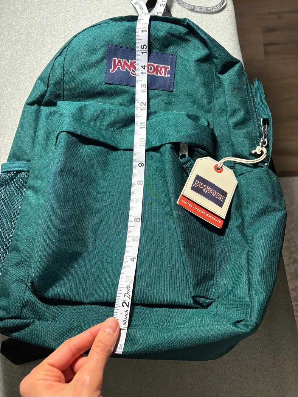 JanSport Deep Juniper Teal Green Classic Backpack